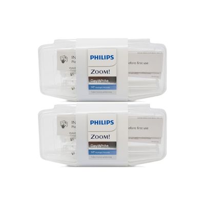 Day White ACP 14% Hydrogen Peroxide (Replaces 38% Carbamide Peroxide) 6-Pack Professional Tooth Whitening Gel + 1 Pack Sensitivity Relief Gel - DayWhite