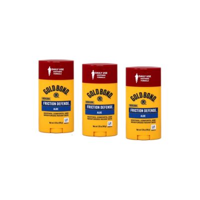 Gold Bond Chafing Defense Anti-Friction Formula, Unscented 1.75 oz (49.6 g)(Pack of 3)
