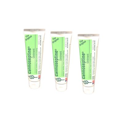 Medline Calmoseptine Ointment Tube 4 Ounce (Pack of 3)