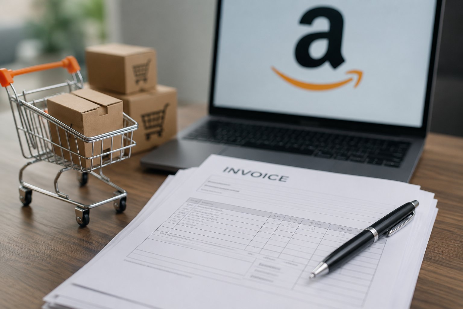 Sample Amazon-compliant distributor invoice from Nation Distribution